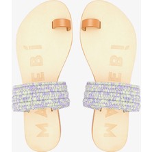 Manebi Kadın Mavi Sneaker
