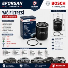 Bosch Orijinal F026407080 06J115403A Yağ Filtresi Audi Skoda Uyumlu
