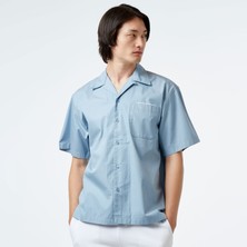 Carhartt Wıp S/s Link Script Erkek Mavi Gömlek