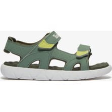 Timberland Perkins Row Backstrap Çocuk Haki Sandalet