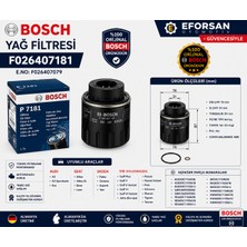 Bosch Orijinal F026407181 03C115403E Yağ Filtresi Volkswagen Golf Uyumlu