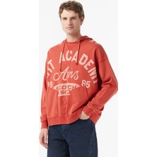 Scotch & Soda Scotch&soda Wash Artwork Erkek Kırmızı Sweatshirt