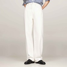 Tommy Hilfiger Kadın Beyaz Jean