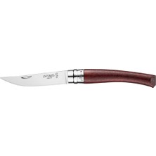 Opinel N°8 Effile Paduk Saplı, Ince ve Keskin Çelik Çakı