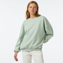 Karl Kani Kk Small Signature Diner Crew Kadın Yeşil Sweatshirt
