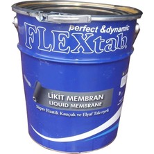 Flextab Mavi Renkli Sürme İzolasyon Likit Membran Kauçuk ve Elyaf Takviyeli Yüksek Performans