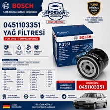 Bosch Orijinal 0451103351 46805830 Yağ Filtresi Fiat Uyumlu