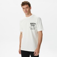 Market Call My Lawyer Erkek Krem T-Shirt