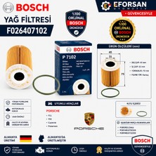 Bosch Orijinal F026407102 0PB115466 Yağ Filtresi Porsche Uyumlu