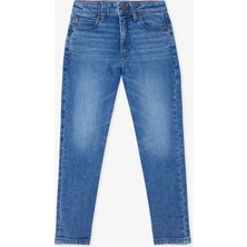 Tommy Hilfiger Modern Straight Vintage Denim Çocuk Mavi Jean Pantolon