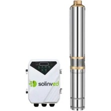 Solinved Dc Pompa 4 Inç 96 Volt 1500 Watt 13 Ton Hmax: 100 mt Outlet: 2 - 4TPLR12-100-96-1500