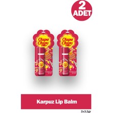 Chupa Chups Dudak Bakım Kremi 3.2 gr - Karpuz 2 Adet