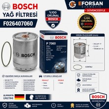 Bosch Orijinal F026407060 BC7173 Yağ Filtresi Renault Uyumlu