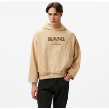 Karl Kani Retro Sprayed Os Erkek Bej Sweatshirt