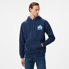 Huf Productions Pullover Erkek Lacivert Sweatshirt