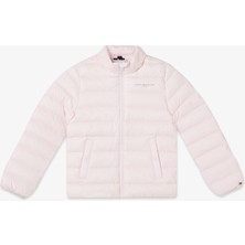 Tommy Hilfiger Essential Light Down Çocuk Pembe Ceket