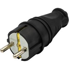 Ne-Ad 4001 1X16A Kauçuk Topraklı Fiş 30 Adet