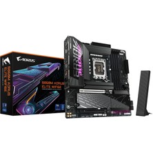 Gıgabyte B860M Aorus Elıte WIFI6E Ddr5 Hdmı-Dp Typec Pcıe 5.0 1851P Matx