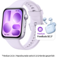 Huawei Watch Fit 5 Akıllı Saat - Lila, Bluetooth Kulaklık Hediye, Gelişmiş Uyku Takibi, Uzun Pil Ömrü, Ios Android Uyumlu