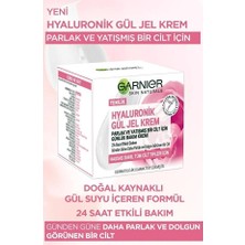 Hobibahçem Yüz Bakim Kremi & Hyaluronik, Gül Özü, Parlak, Yatışmış Bir Cilt Için Gündüz Kremi 50ML