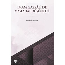 Türkiye Diyanet Vakfı Yayınları Imam Gazzali’de Maslahat Düşüncesi