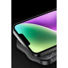 Hobibahçem iPhone 16E Kılıf Auto Focus Karbon Kapak - Kahverengi