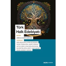Alfa Yayınları Türk Halk Edebiyatı
