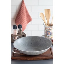Empressco 32 cm Granit Kaplama Kavurma Sacı ile Lezzetli Yemekler Hazırlayın