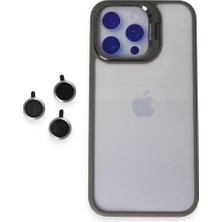 Joko Apple iPhone 15 Pro Max Kılıf Roblox Lens Standlı Kapak - Titan Gri