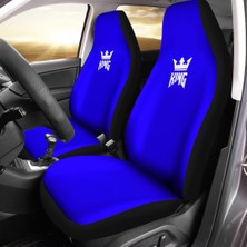 Antwax King Baskılı Oto Koltuk Kılıfı Pro - Mavi