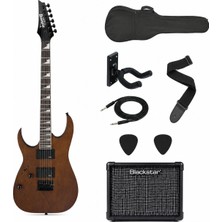 Ibanez GRG121DXL-WNF Solak Elektro Gitar Seti Blackstar Id:core 10 V4 Amfili