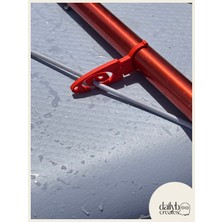 Dailyboo Creates Sup/kano Kürek Sabitleme Aparatı 2'li Set -Paddle Board Kürek Tutucu Klips-Kayma Önleyici Kürek Aksesuarı