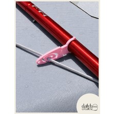 Dailyboo Creates Sup/kano Kürek Sabitleme Aparatı 2'li Set -Paddle Board Kürek Tutucu Klips-Kayma Önleyici Kürek Aksesuarı
