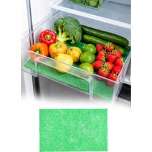Omilife Kesilebilir Buzdolabı Raf Matı Meyve Sebze Nem Küf Önleyici Gıda Koruma Pedi 47x30 cm