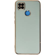 Hobibahçem Redmi 9c Kılıf Volet Silikon - Açık Yeşil