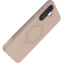 Hobibahçem Galaxy A26 Regal Magsafe Standlı Kapak - Çöl Titanyum