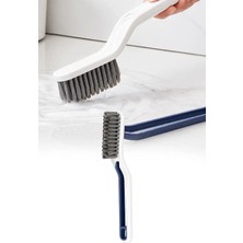 Omilife Cımbızlı Dip Köşe Temizlik Fırçası Çok Fonksiyonlu Derz Arası Fayans Lavabo Fırçası 24 cm