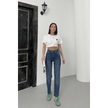 Aida Fashion Boyfit Kadın Jeans