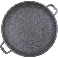 Empressco 36 cm Granit Döküm Gözleme Tavası, Dayanıklı ve Şık Mutfak Gereci