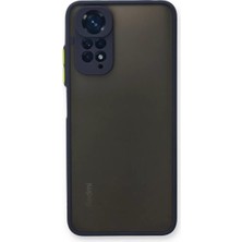 Newface Xiaomi Redmi Note 11 Kılıf Montreal Silikon Kapak - Lacivert