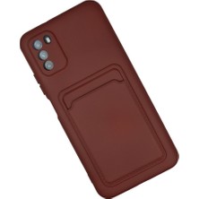 Hobibahçem Pocophone M3 Kılıf Kelvin Kartvizitli Silikon - Bordo