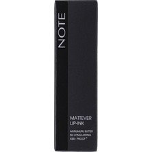 Hobibahçem Ruj & Lipink Mattever Mat ve Kalici Likit No: 17 Dark Envie Koyu Mor