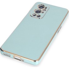 Hobibahçem One Plus 9 Pro Kılıf Volet Silikon - Açık Yeşil