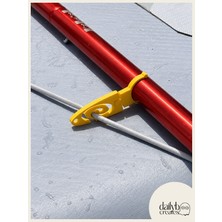 Dailyboo Creates Sup/kano Kürek Sabitleme Aparatı 2'li Set -Paddle Board Kürek Tutucu Klips-Kayma Önleyici Kürek Aksesuarı
