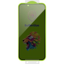 Hobibahçem iPhone 14 Buffer Hayalet Cam Ekran Koruyucu - Siyah