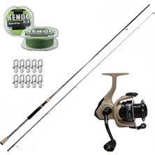 Okuma Outrax 4000 - Okuma Azaki 244CM 7-28GR Spin Olta Seti