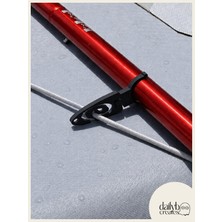 Dailyboo Creates Sup/kano Kürek Sabitleme Aparatı 2'li Set -Paddle Board Kürek Tutucu Klips-Kayma Önleyici Kürek Aksesuarı