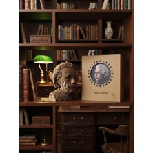 KarX Albert Einstein 3D Puzzle, Yaratıcı Hobi, Dıy, Kraft Karton Model Kit