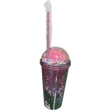 450 ml Ledli Pipetli Bardak   7979