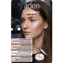 Aden Highlighter Palette - Aydınlatıcı Palet